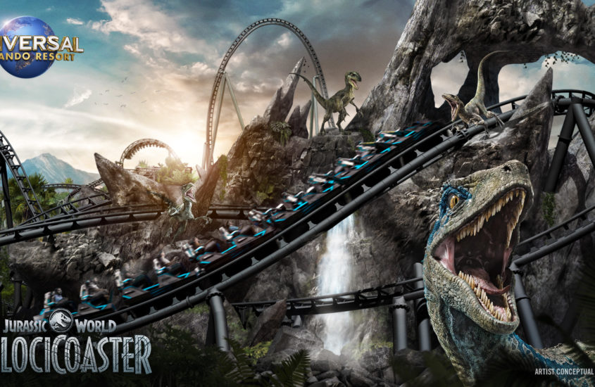 Jurassic World Velocicoaster: Universal Orlando terá nova montanha-russa em 2021