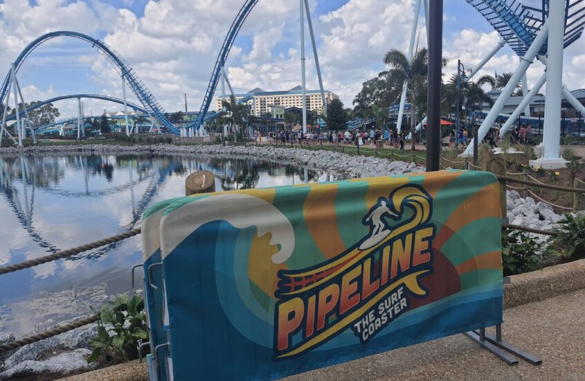 Saiba tudo sobre a Pipeline, nova montanha-russa do SEaWorld Orlando