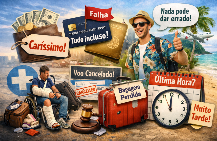 1º de abril: as cinco maiores mentiras sobre seguro viagem