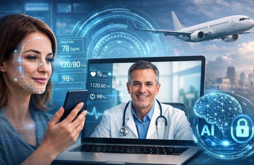Affinity Seguro Viagem reforça inovação com telemedicina baseada em IA e biometria facial
