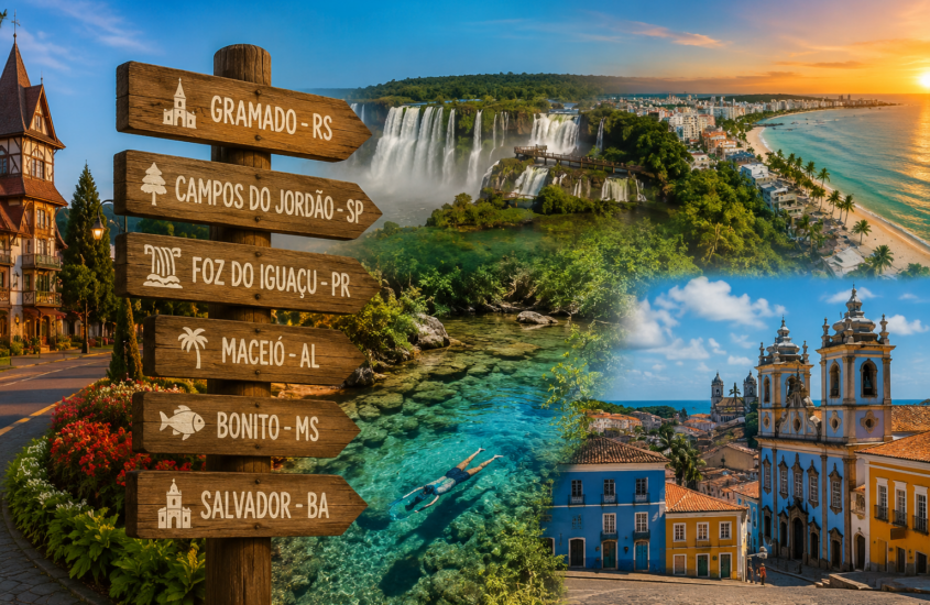 Férias de julho: opções para viajar pelo Brasil e aproveitar o melhor da temporada